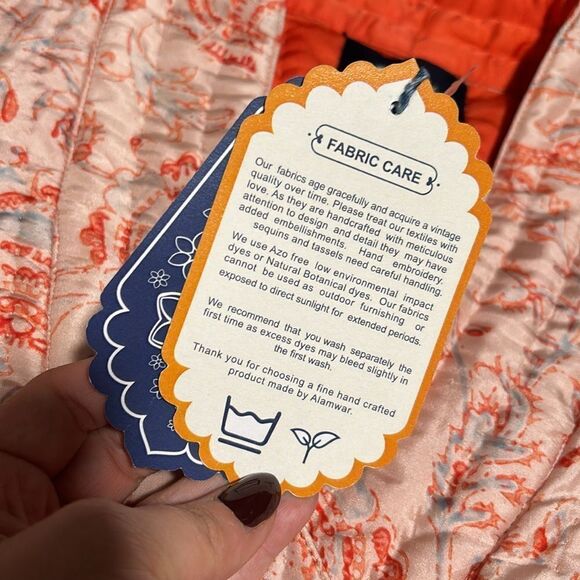 NWT Alamwar Handcrafted Jacket - Picture 3 of 8